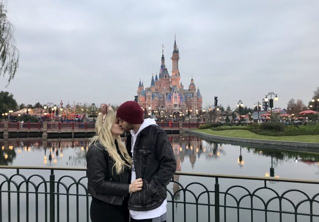 Cole and Kelsea at Disney Shanghai